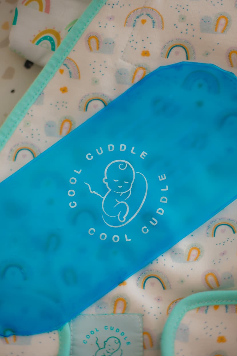 Gel pack on fabric